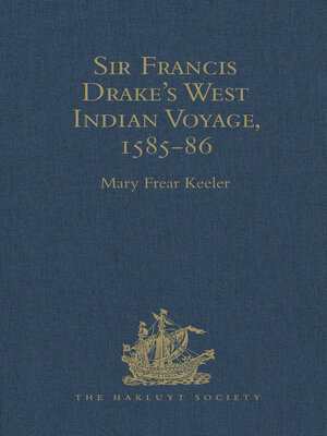 cover image of Sir Francis Drake's West Indian Voyage, 1585-86